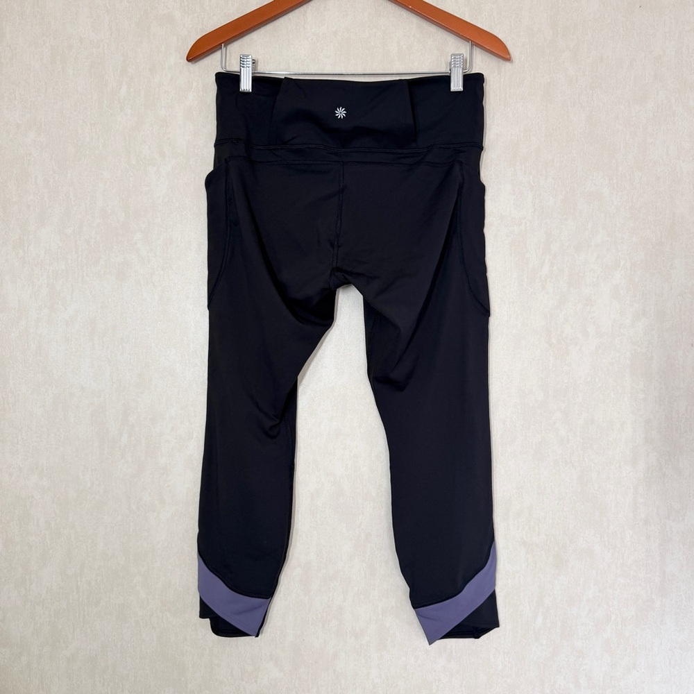 Athleta Women’s Ultimate Stash Colorblock 7/8 Craft Tight in Black L - Picture 5 of 13